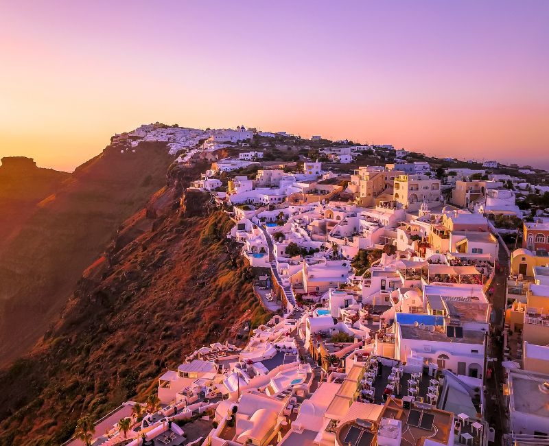 Santorini for Families