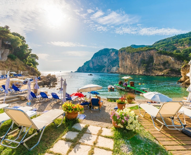 Beach Bliss Across Corfu