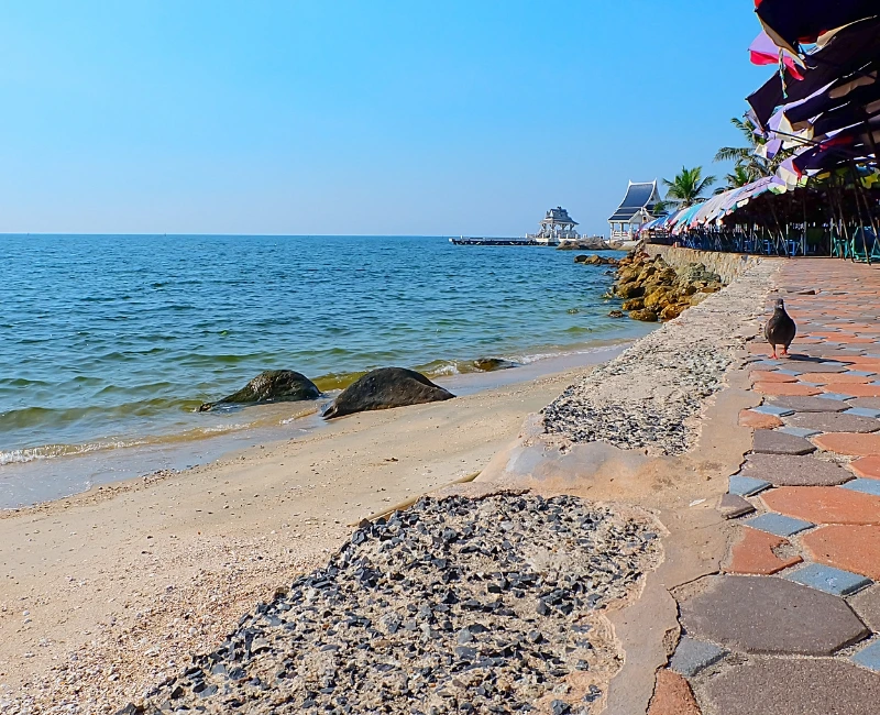 Seaside Leisure at Bang Saen Beach