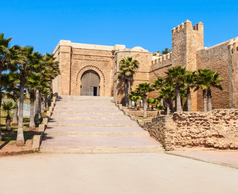 Kasbah des Oudayas and Andalusian Gardens