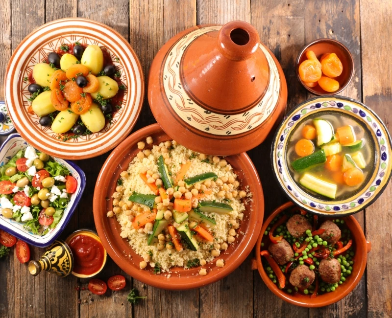 Moroccan Cuisine and Food Markets